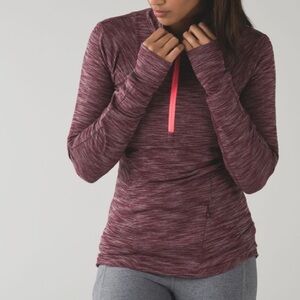 LULULEMON Kanto Catch Me 1/2 Zip Size 6